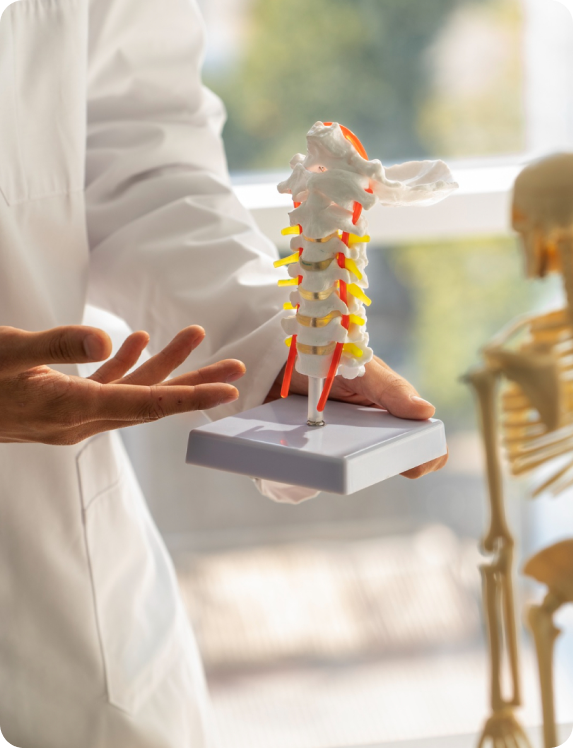 Surgeon in operating theatre